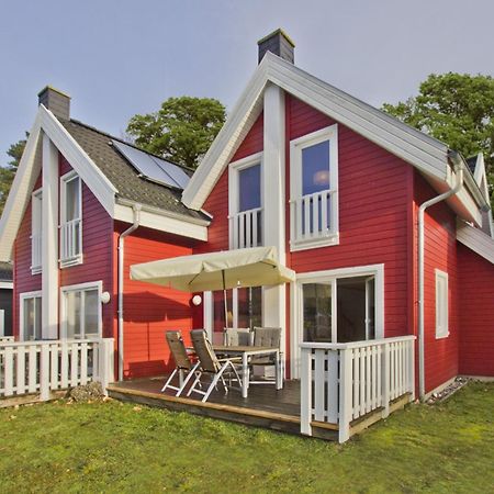 Ferienhaus Wellenlaeufer Haus - Sauna, Terrasse, Garten Glowe Dış mekan fotoğraf