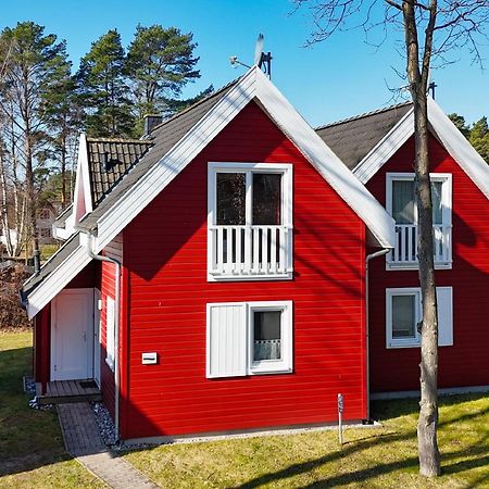 Ferienhaus Wellenlaeufer Haus - Sauna, Terrasse, Garten Glowe Dış mekan fotoğraf